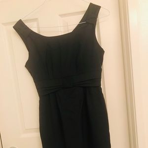 Black banana republic formal dress